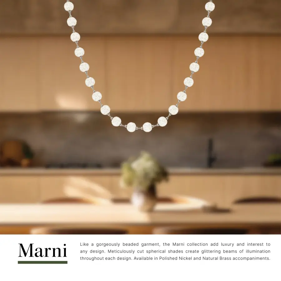 Marni 12-Foot Pendant in Polished Nickel - Image 12
