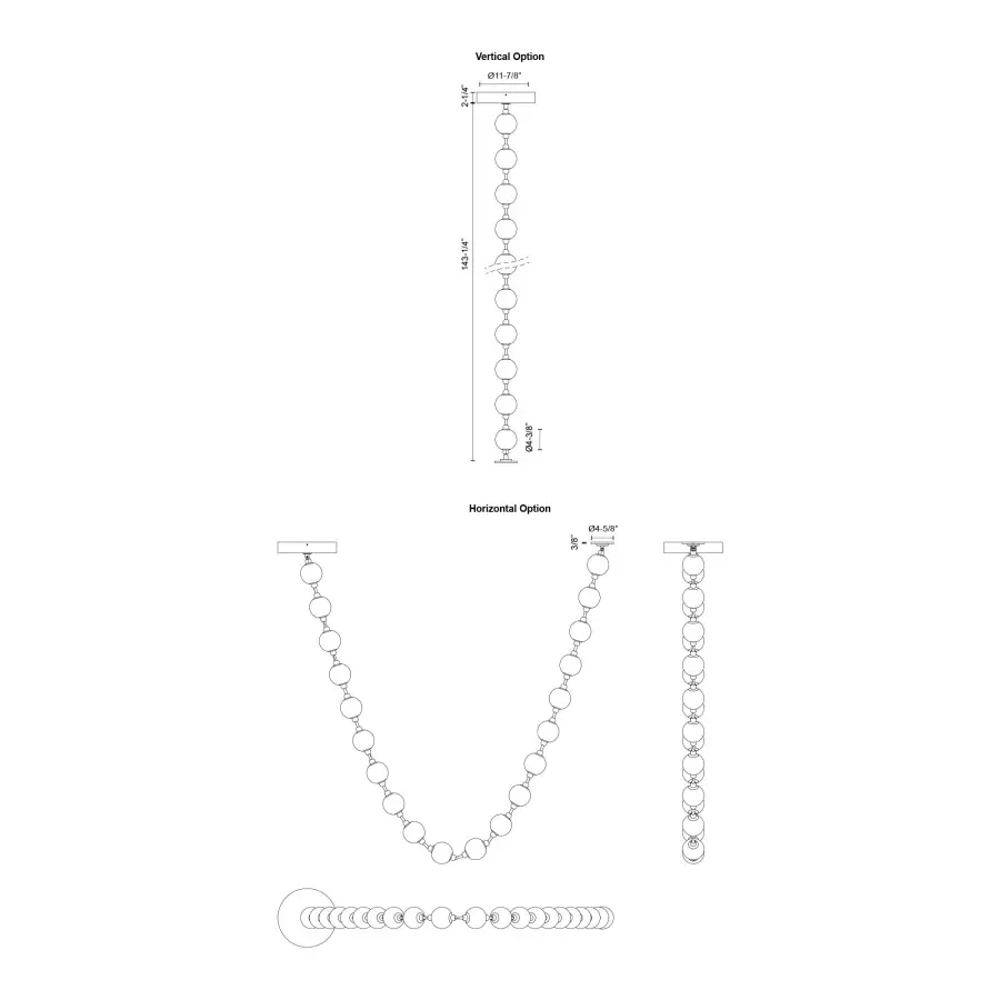 Marni 12-Foot Pendant in Polished Nickel - Image 10