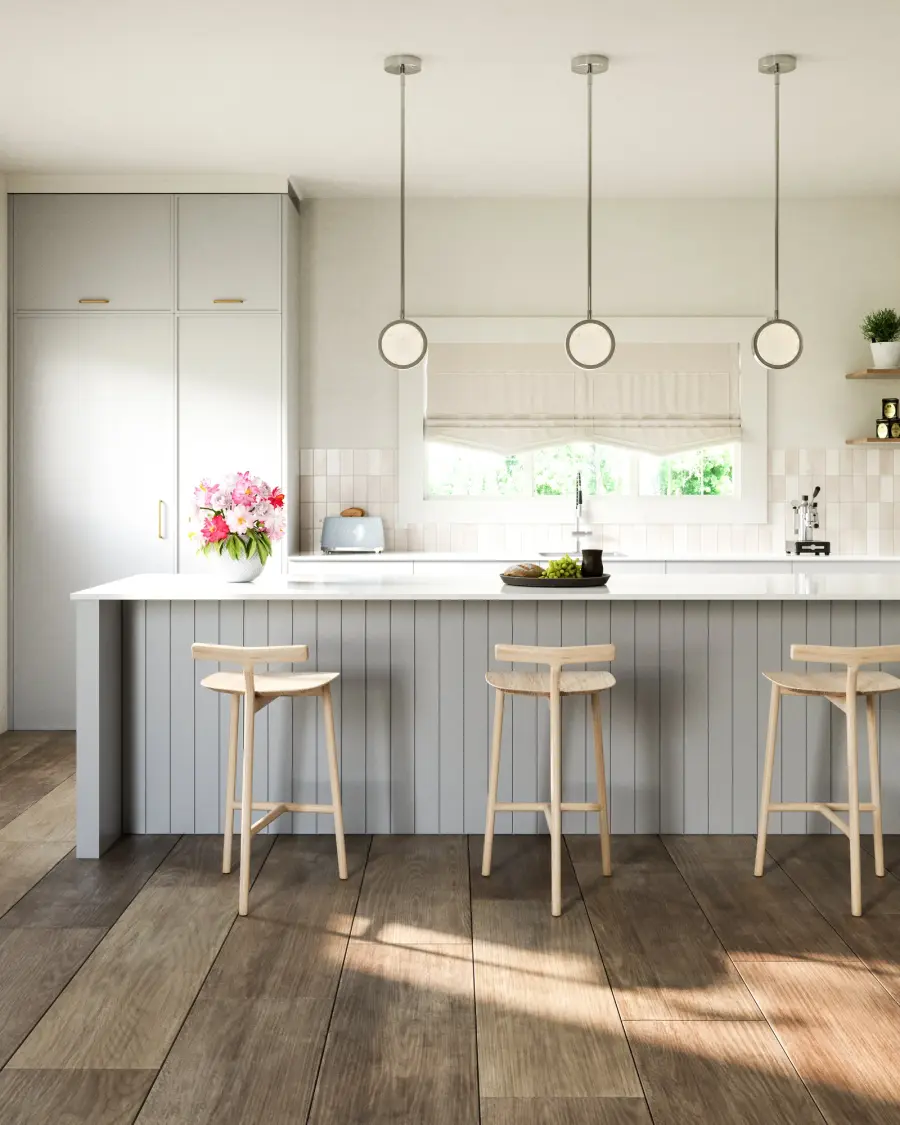 Blanco 6-Inch Pendant in Urban Bronze with Alabaster - Image 5