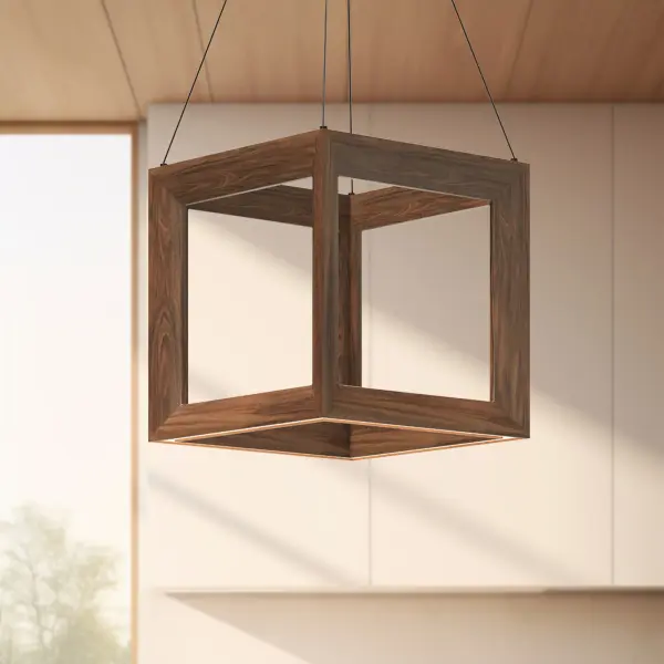 Morina 12-Inch Pendant Light in White Oak - Image 3