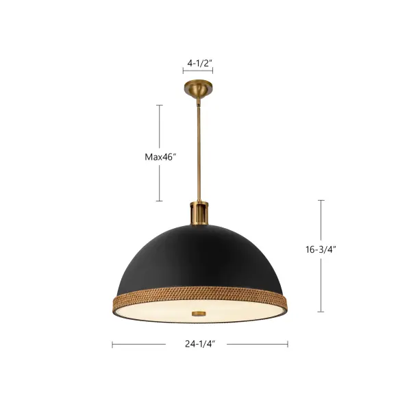 Doral 24-Inch Pendant Light - Image 8