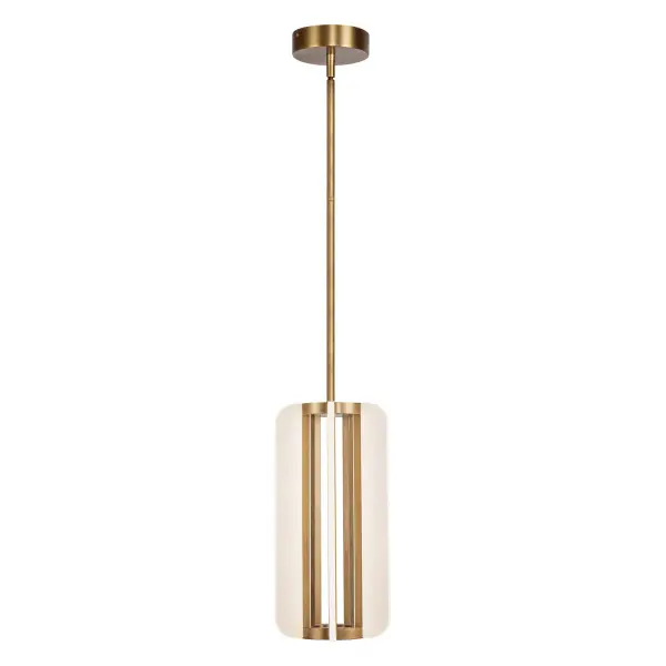 Anders 7-Inch Pendant Light in Vintage Brass - Image 1