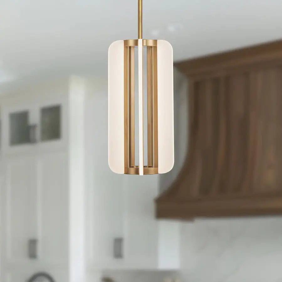 Anders 7-Inch Pendant Light in Vintage Brass - Image 4