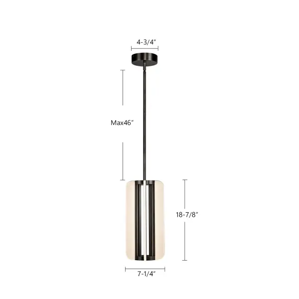 Anders 7-Inch Pendant Light in Vintage Brass - Image 10
