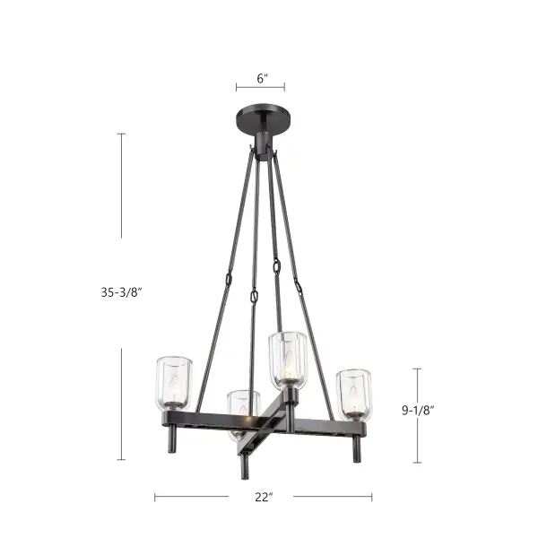 Lucian 22-Inch Pendant in Urban Bronze with Alabaster Shade - Image 15