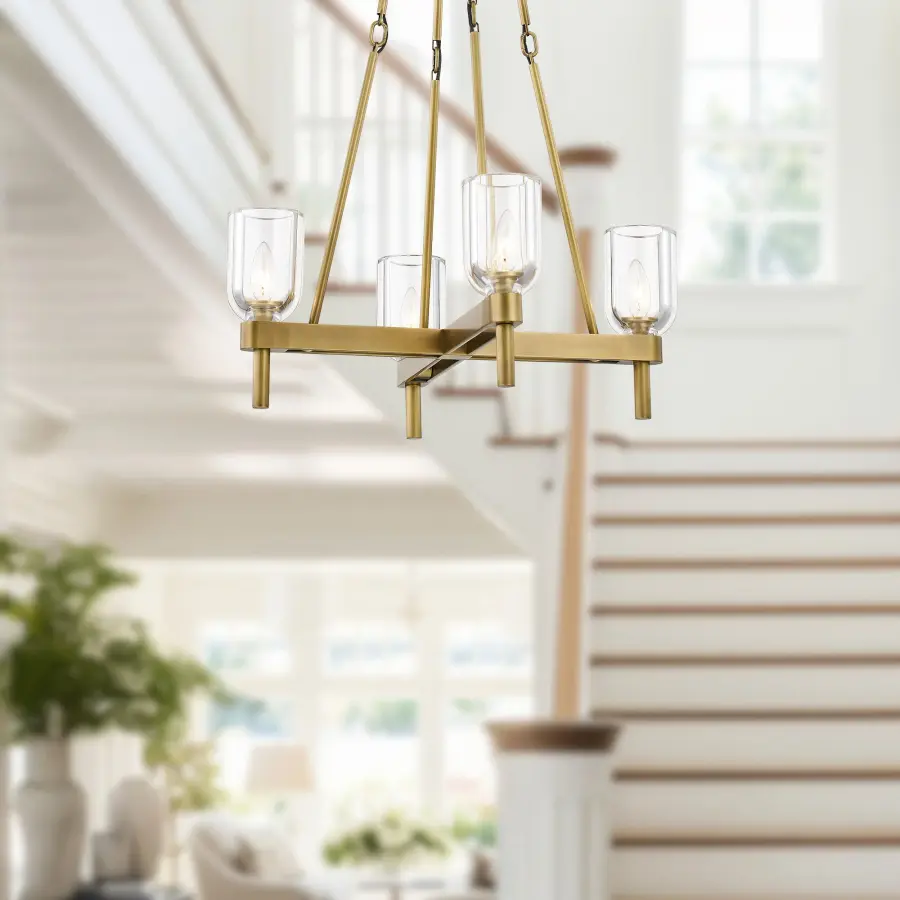 Lucian 22-Inch Pendant in Urban Bronze with Alabaster Shade - Image 6