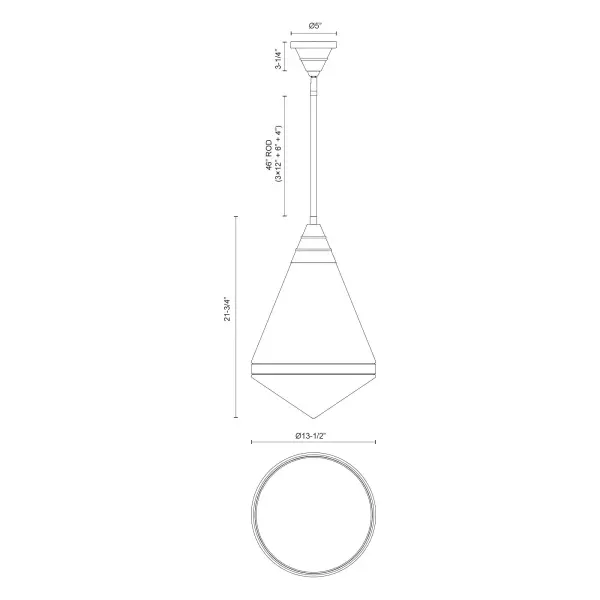 Willard 22-Inch Pendant Light - Image 21