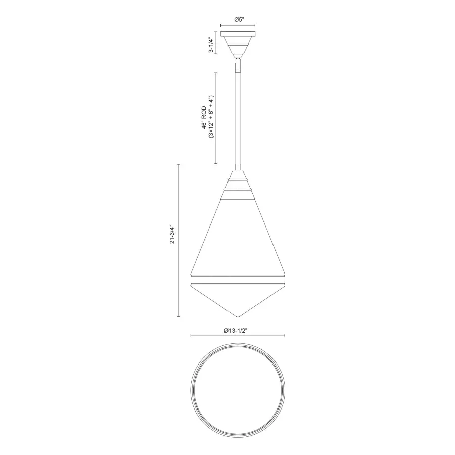 Willard 22-Inch Pendant Light - Image 21