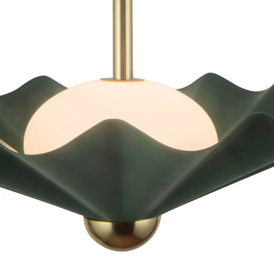 Furrow 16" Pendant in Burgundy - Image 12