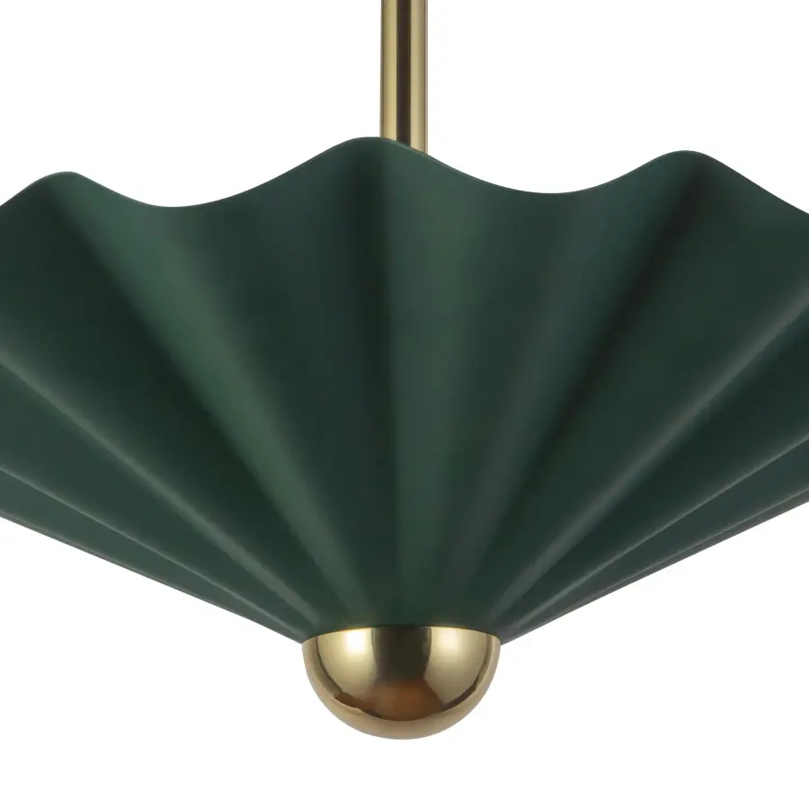 Furrow 16" Pendant in Burgundy - Image 13