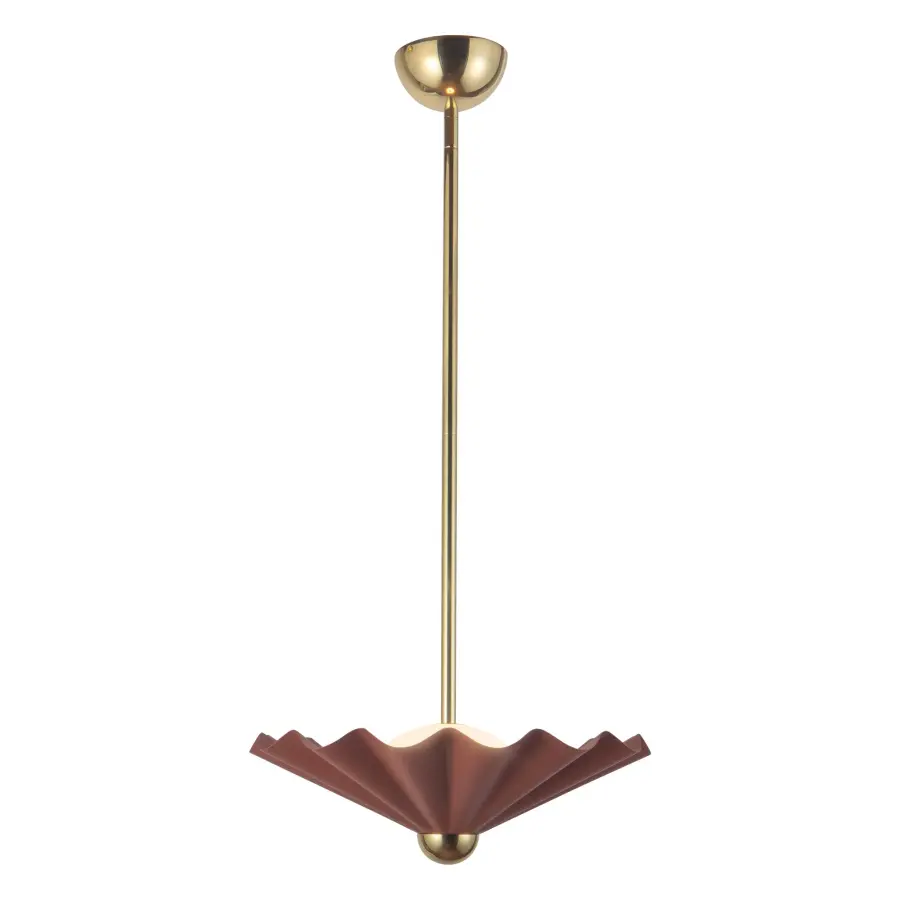 Furrow 16" Pendant in Burgundy - Image 15