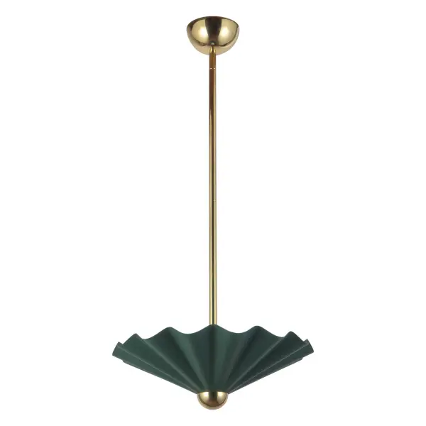 Furrow 16" Pendant in Burgundy - Image 3