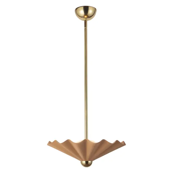 Furrow 16" Pendant in Burgundy - Image 6