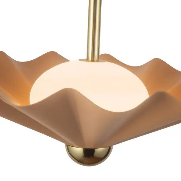 Furrow 16" Pendant in Burgundy - Image 7
