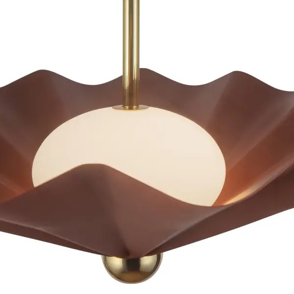 Furrow 25-Inch Pendant in Burgundy - Image 12