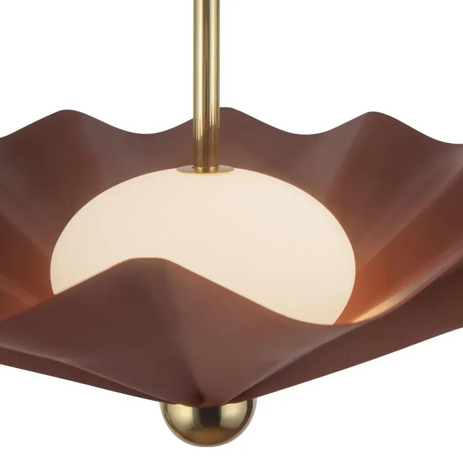 Furrow 25-Inch Pendant in Burgundy - Image 12