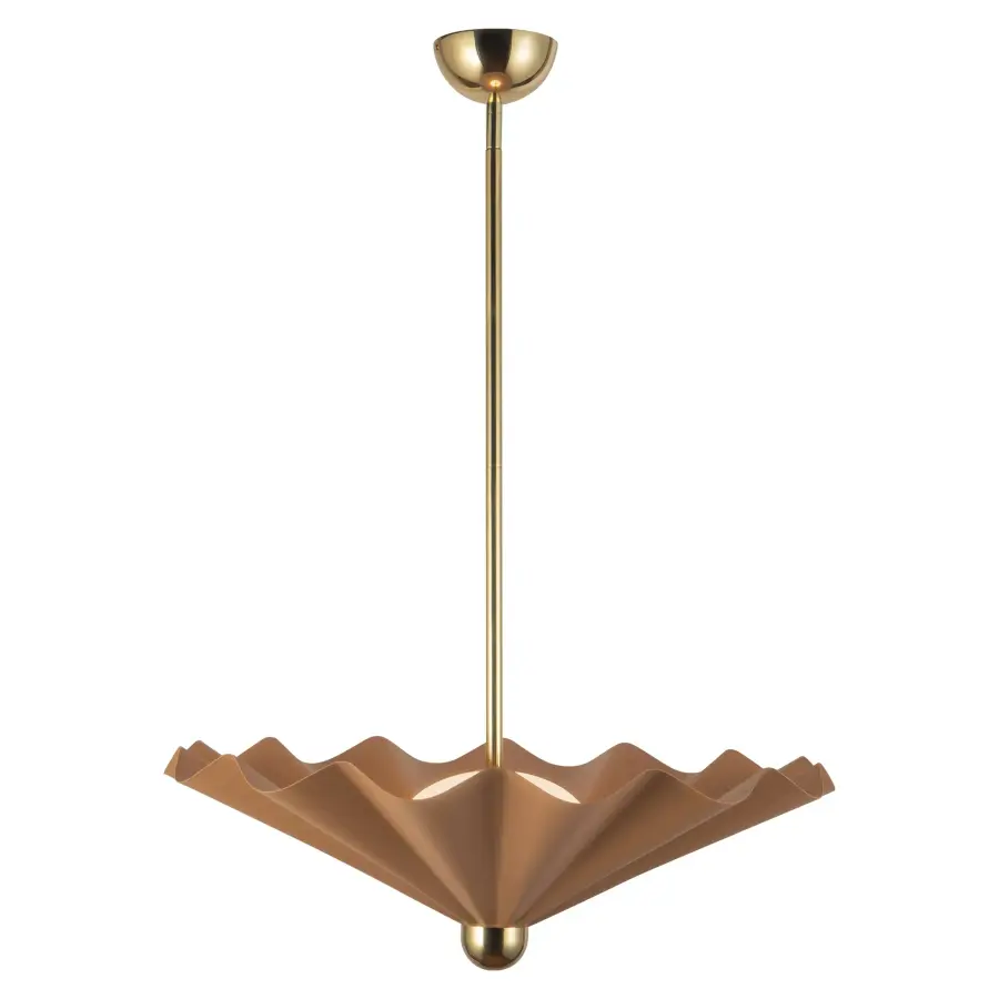 Furrow 25-Inch Pendant in Burgundy - Image 15