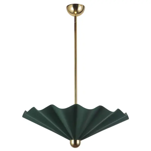 Furrow 25-Inch Pendant in Burgundy - Image 3