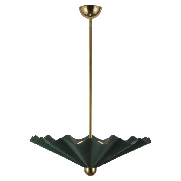 Furrow 25-Inch Pendant in Burgundy - Image 6