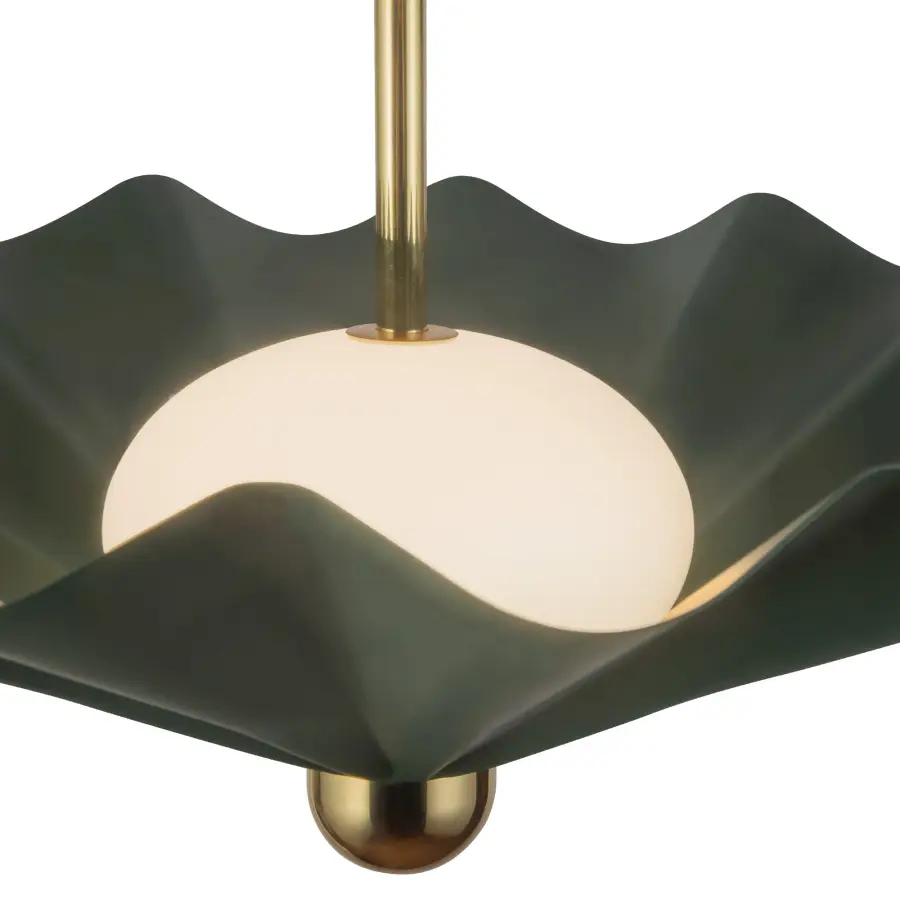 Furrow 25-Inch Pendant in Burgundy - Image 7