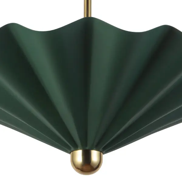 Furrow 25-Inch Pendant in Burgundy - Image 9