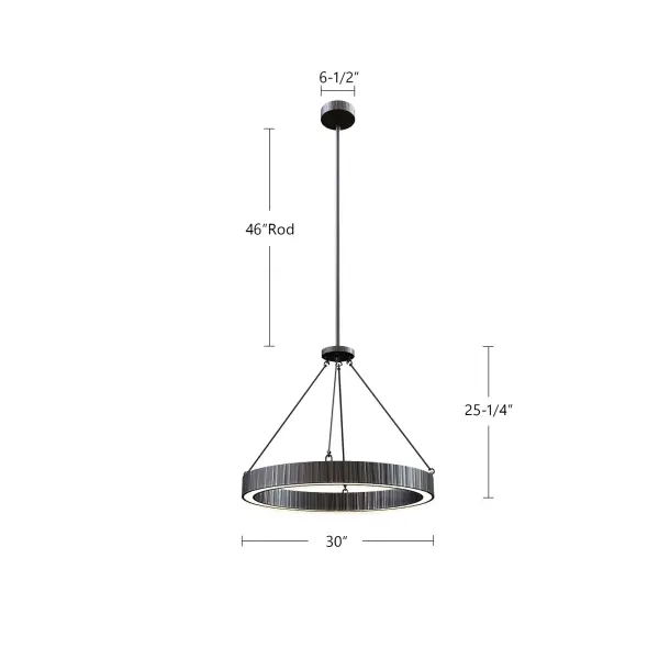 Kensington 30-Inch Pendant Light - Image 9