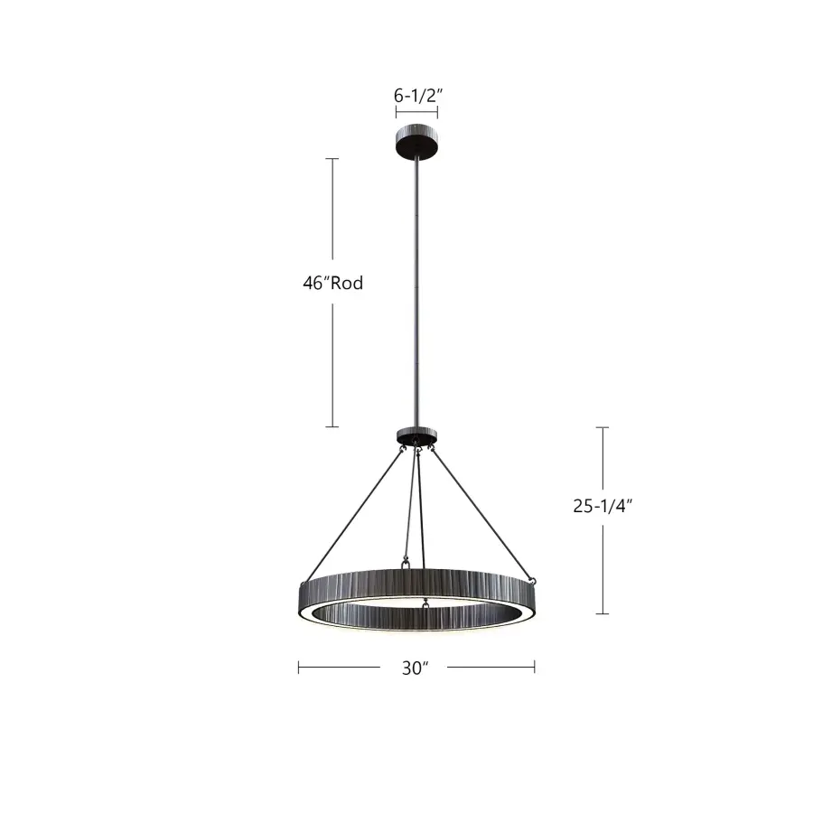 Kensington 30-Inch Pendant Light - Image 9