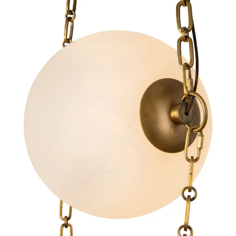 Petra 10-Inch Pendant with Draped Chain - Image 11
