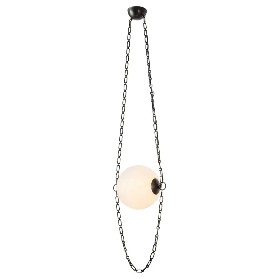 Petra 10-Inch Pendant with Draped Chain - Image 3