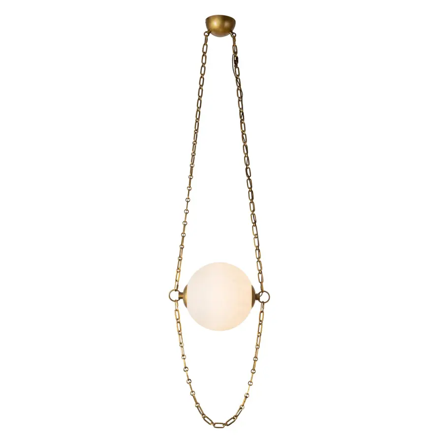 Petra 10-Inch Pendant with Draped Chain - Image 5