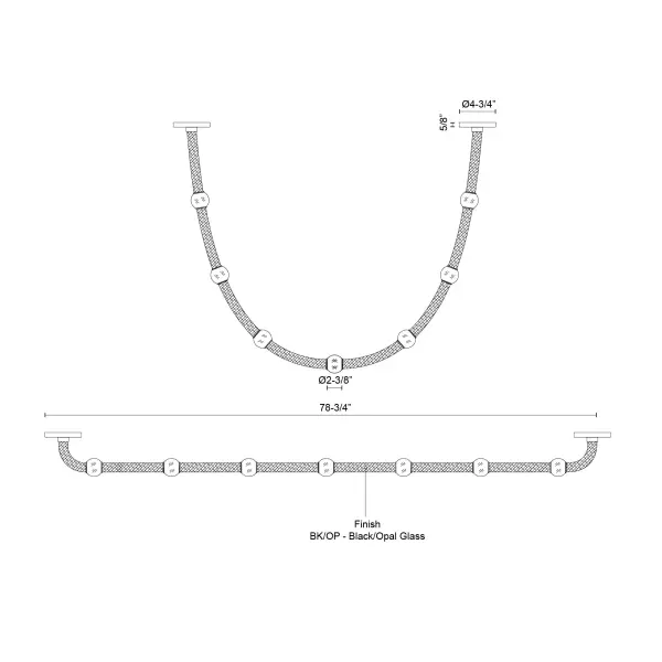 Corda 7-Foot Pendant Light - Image 10
