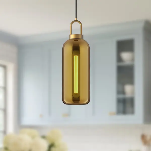 Japanese-Inspired Mini Pendant with Timeless Lantern Design - Image 3