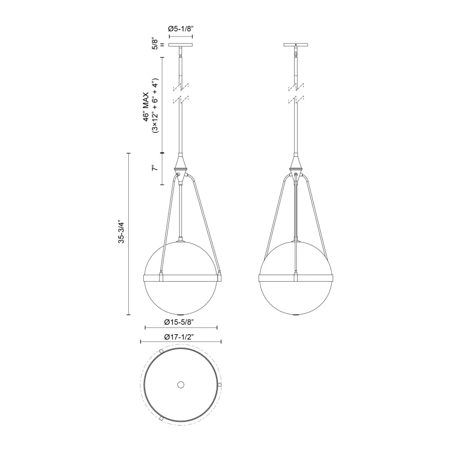 Harmony 18-Inch Pendant Light - Image 13