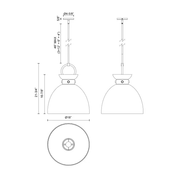 Waldo 18-Inch Pendant Light - Image 12