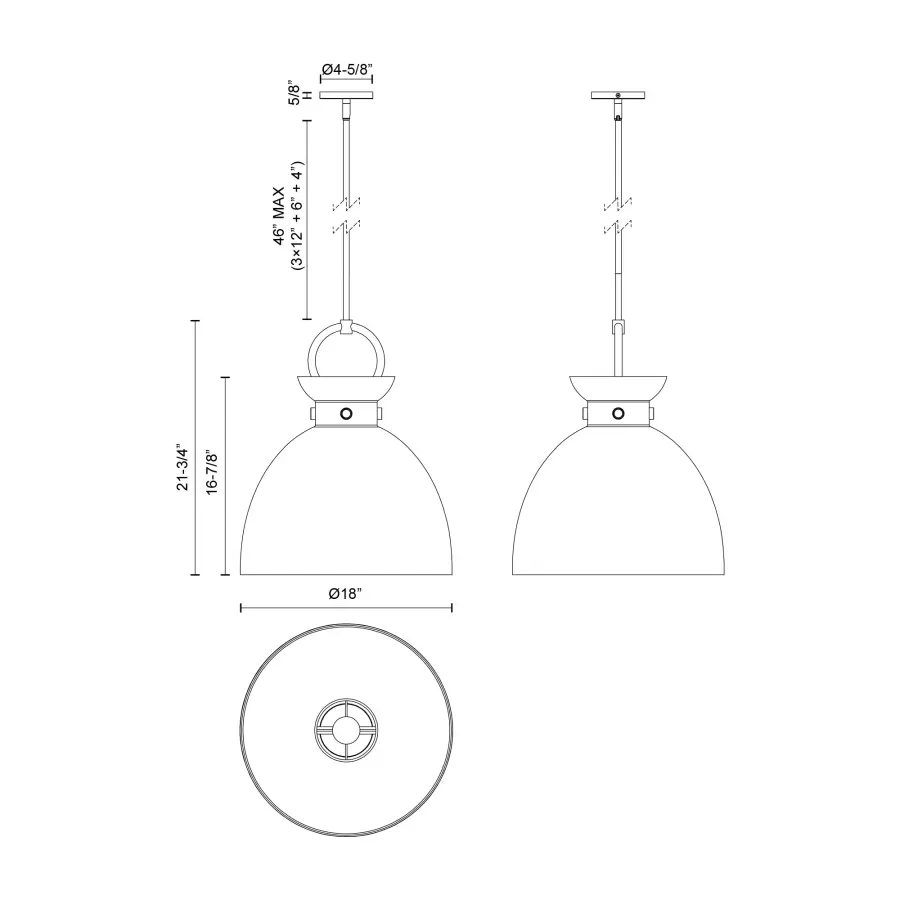 Waldo 18-Inch Pendant Light - Image 12