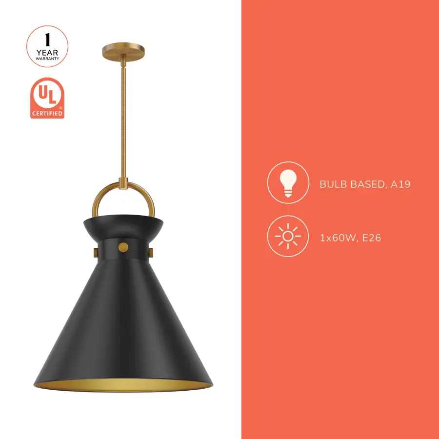 Emerson 18-Inch Pendant Light - Image 3