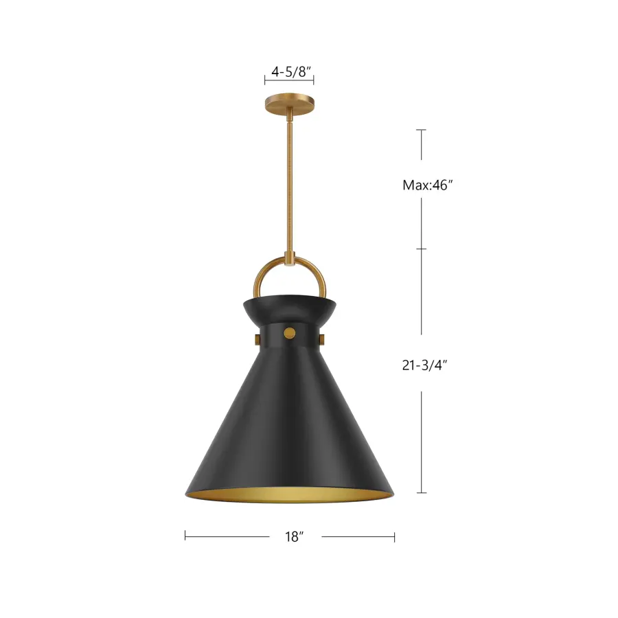 Emerson 18-Inch Pendant Light - Image 4