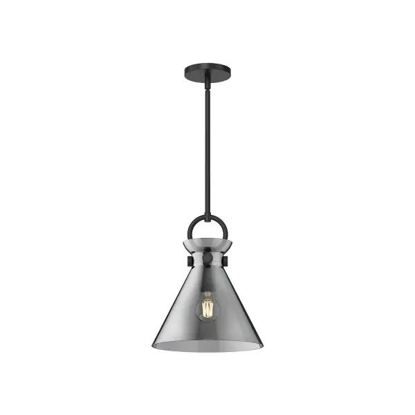 Emerson 11-Inch Pendant in Aged Gold with Clear Glass - Image 3