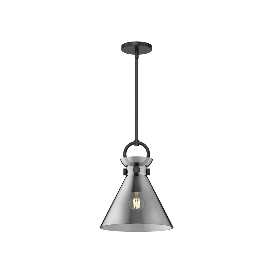 Emerson 11-Inch Pendant in Aged Gold with Clear Glass - Image 3