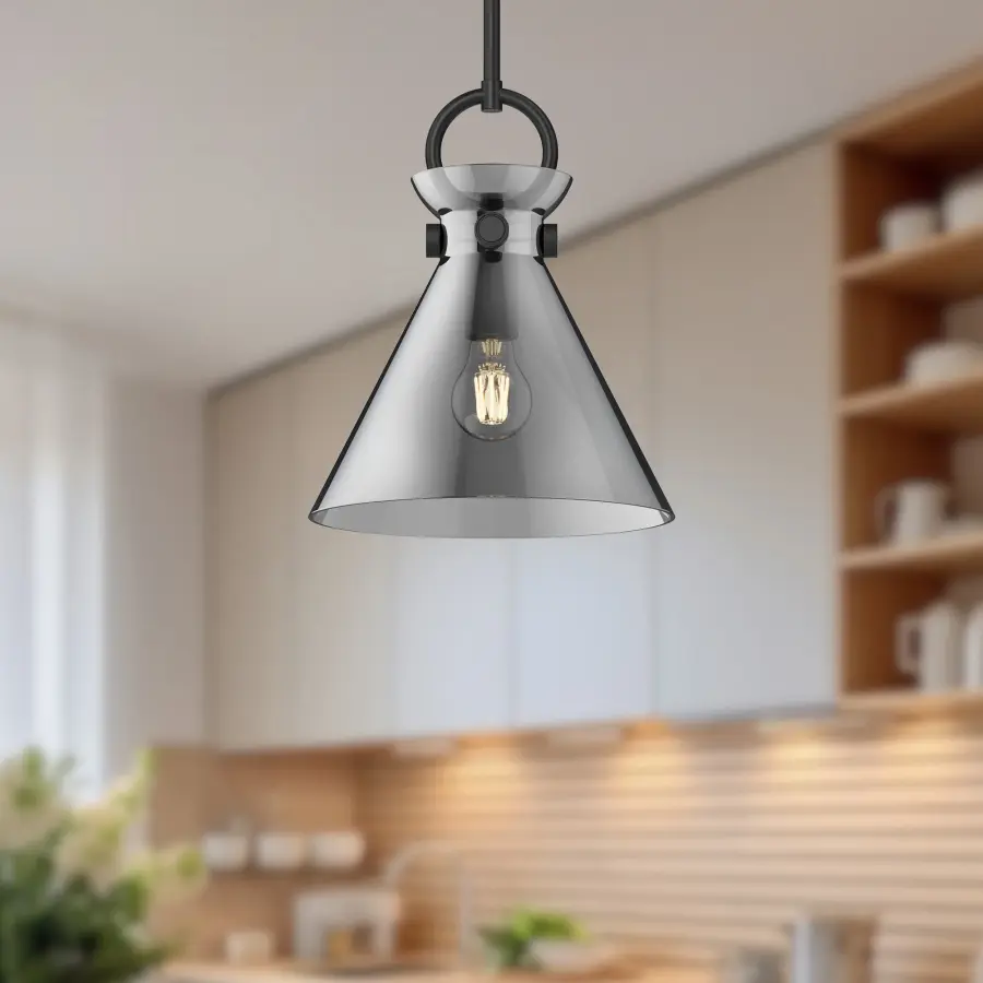 Emerson 11-Inch Pendant in Aged Gold with Clear Glass - Image 6