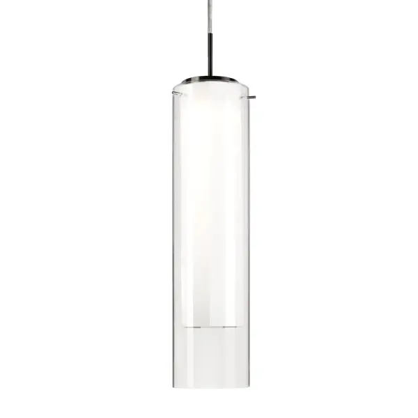 Verona 23-Inch Brushed Nickel Pendant - Image 1