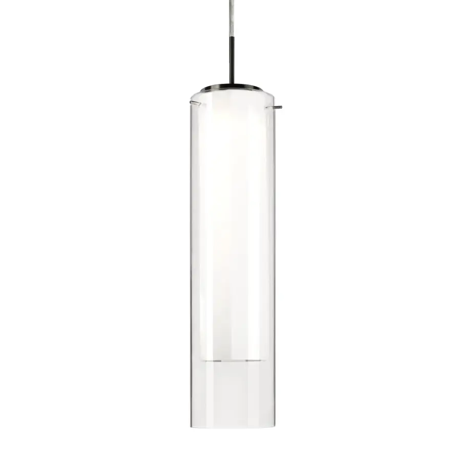 Verona 23-Inch Brushed Nickel Pendant - Image 1