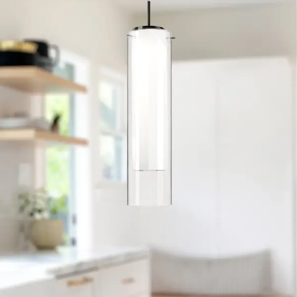 Verona 23-Inch Brushed Nickel Pendant - Image 3