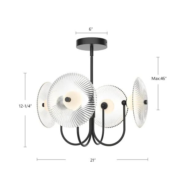 Hera 21-Inch Pendant Light - Image 11