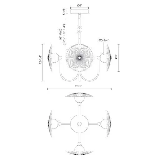 Hera 21-Inch Pendant Light - Image 12