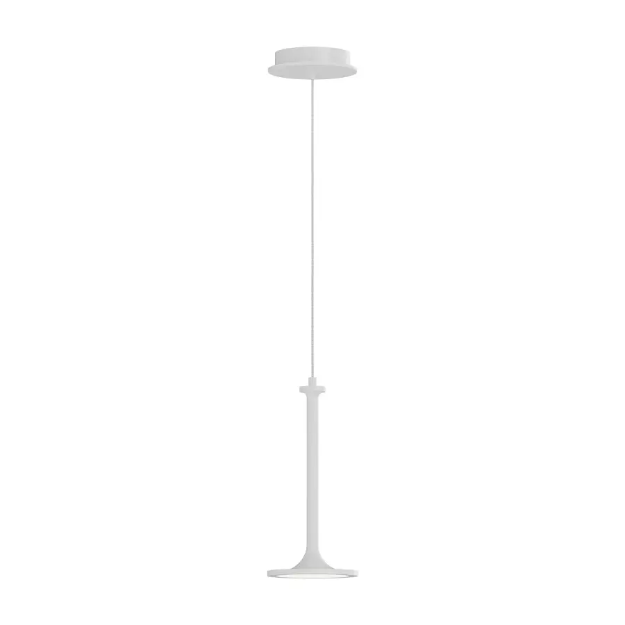 Issa 6-Inch Pendant in Brushed Gold - Image 1