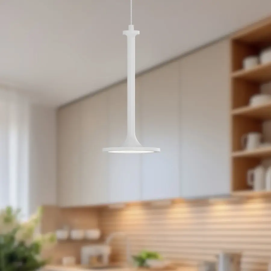 Issa 6-Inch Pendant in Brushed Gold - Image 4
