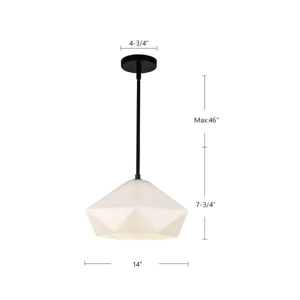 Krysta 14-Inch Pendant Light - Image 13