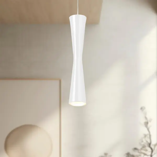Robson 12-Inch Matte Black Pendant Light - Image 6