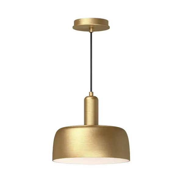 Adriano 10-Inch Pendant in Brushed Gold - Image 1